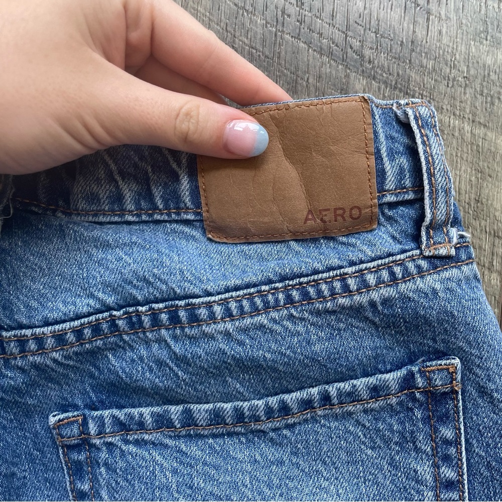 aéropostale high rise mom jeans - Picture 6 of 8